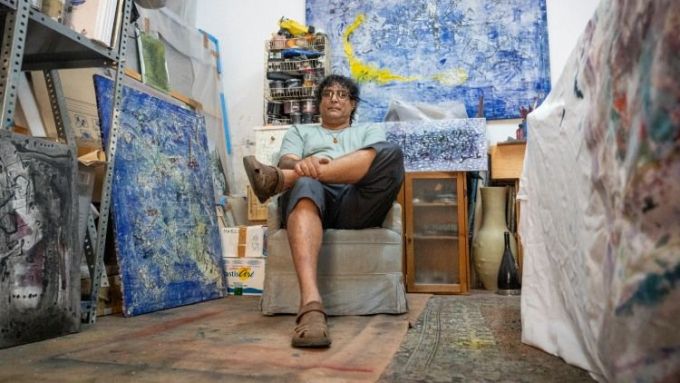 In 2012 he received the National Gypsy Painting Prize. Photo: Joanna Chichelnitzky