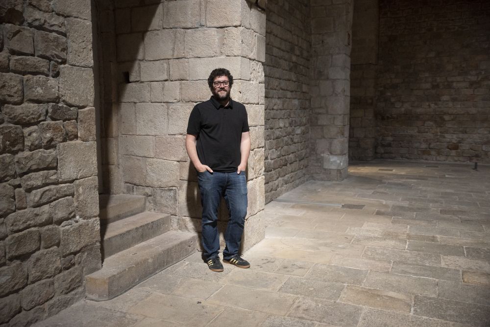 Armengol, in one of the spaces of La Capella. Photo: Joanna Chichelnitzky Armengol, in one of the spaces of La Capella. Photo: Joanna Chichelnitzky