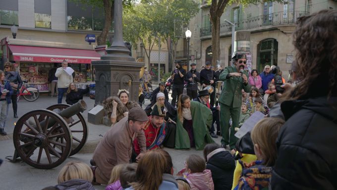 Images of the cannon parade, where all its characters can be seen in full action. Photo: Blai Ortiz Images of the cannon parade, where all its characters can be seen in full action. Photo: Blai Ortiz
