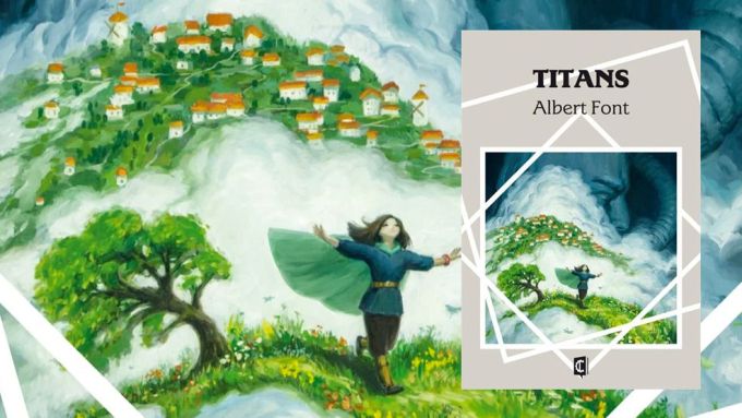 Cubierta del libro ‘Titans’ de Albert Font. Foto cedida