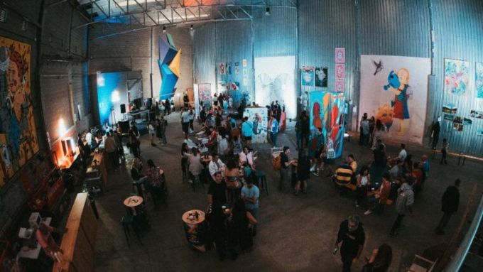 El arte es clave en el Poblenou Open Day donde está muy presente por todas partes. Foto cedida
