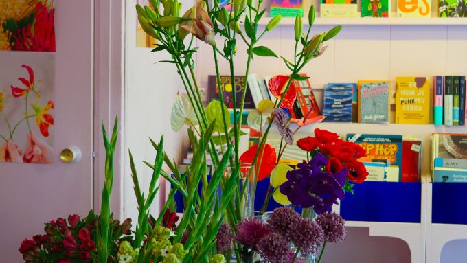 The flowers are one of the main attractions you can find at El Corner. Photo courtesy