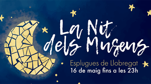 Cartell Nit dels Museus Esplugues