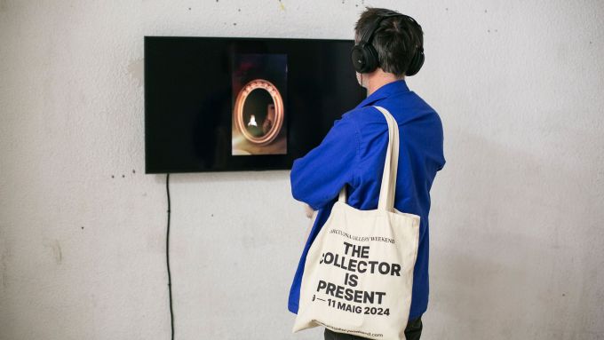 La galeria Dilalica del carrer Trafalgar fa anys que participa a The Collector is Present. Foto: Rafa Arocha