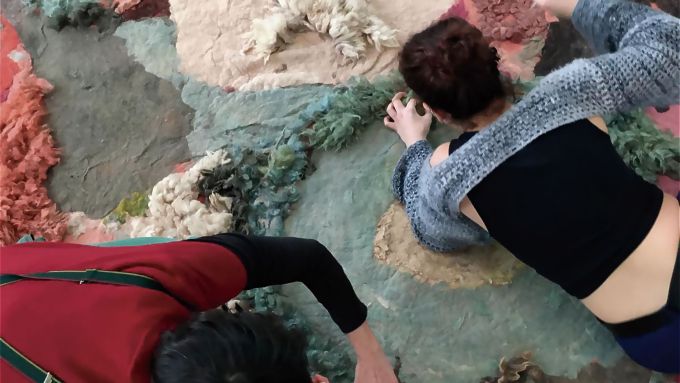 Each project of Tornen les esquelles is an excuse to meet and learn with the shepherds of Collserola. Photo courtesy