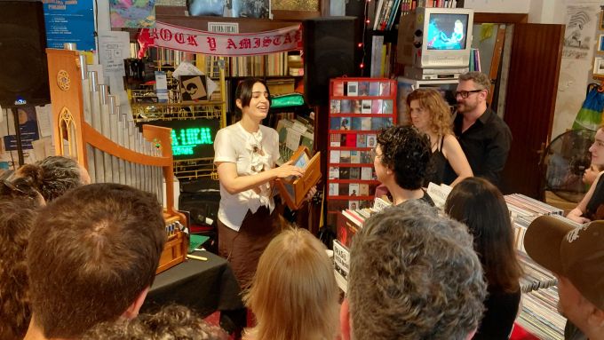 Ultra-Local Records, al Poblenou, és tot un punt de referència cultural. Foto cedida