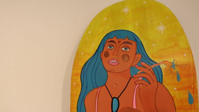 One of the works that can be seen at Can Sisteré until June 21. Photo: Can Sisteré One of the works that can be seen at Can Sisteré until June 21. Photo: Can Sisteré