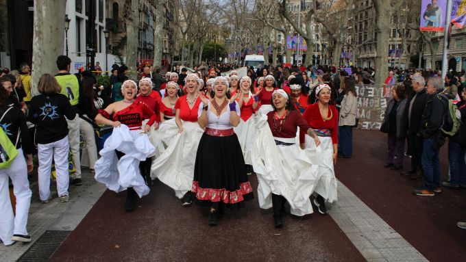 This dance was recovered in 2003 by a group of young Chileans. Photo: Marina Domenech