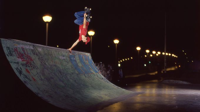 The French artist has portrayed Barcelona, a skateboarding reference, for over thirty years. Photo courtesy The French artist has portrayed Barcelona, a skateboarding reference, for over thirty years. Photo courtesy