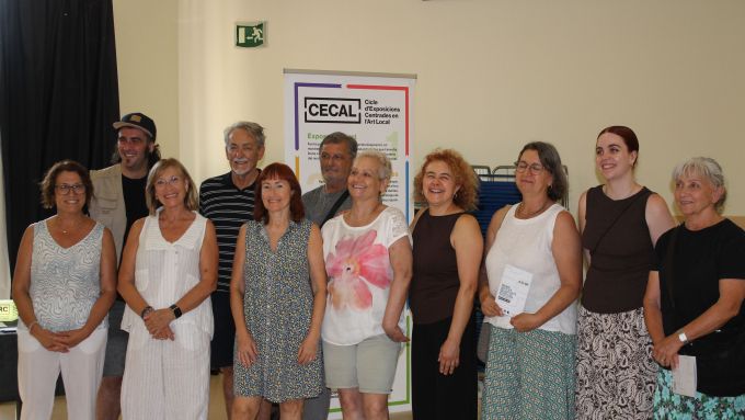 ‘Mirades’ és la primera exposició que tira endavant l’entitat conjuntament amb les entitats del territori. Foto cedida ‘Mirades’ és la primera exposició que tira endavant l’entitat conjuntament amb les entitats del territori. Foto cedida