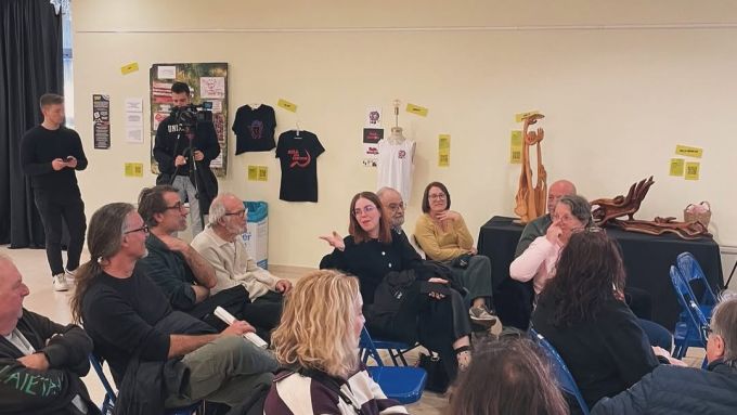 ‘Mirades’ se puede visitar en Sant Adrià de Besòs. Foto cedida ‘Mirades’ se puede visitar en Sant Adrià de Besòs. Foto cedida