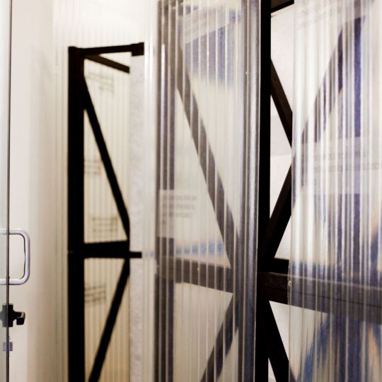The exhibition can be seen at Casa Orlandai The exhibition can be seen at Casa Orlandai